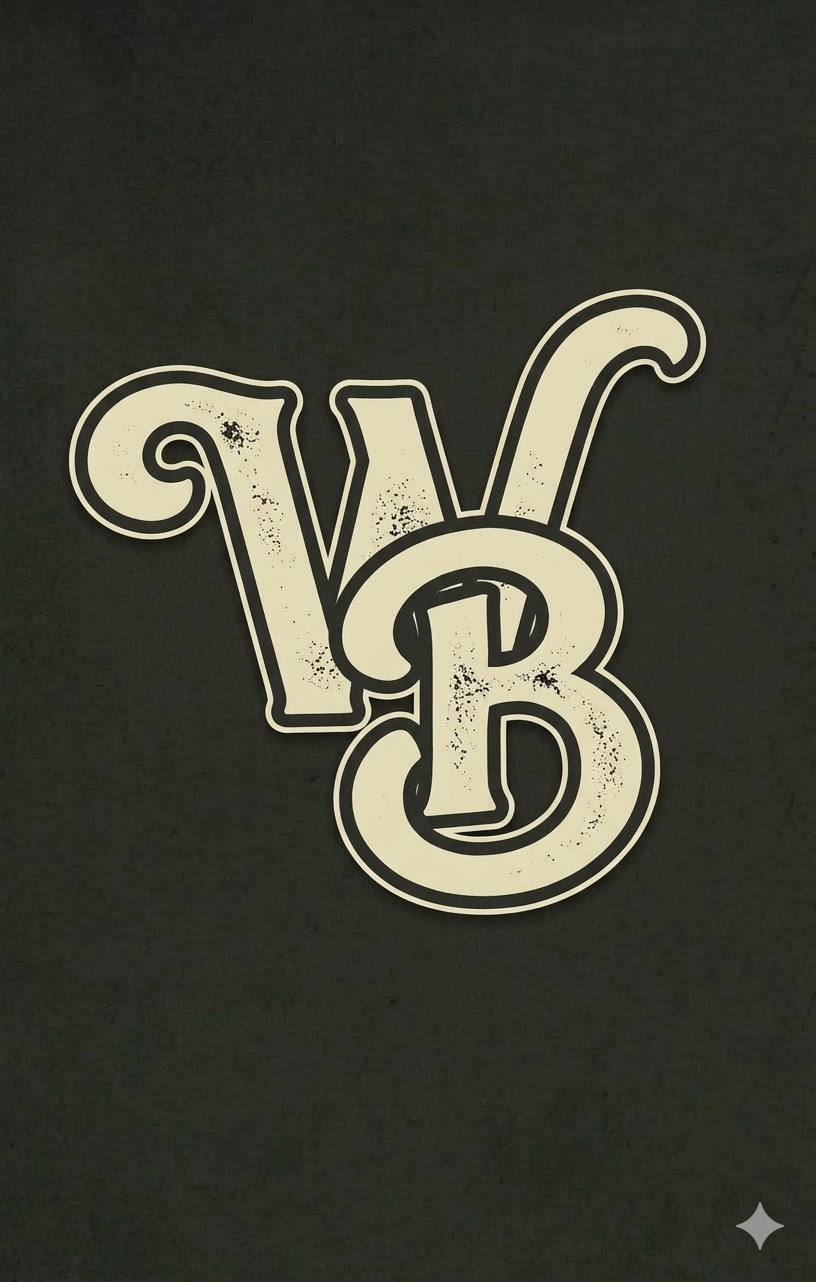Willie Buck VB monogram logo for the official Willie Buck website