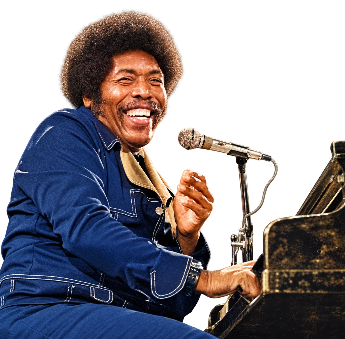 Johnny “Big Moose” Walker performing