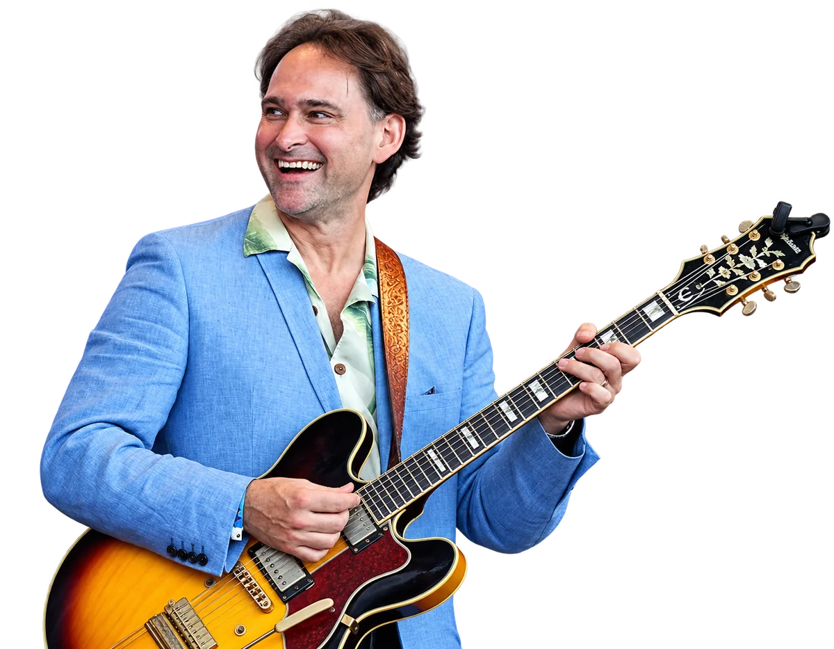 Johnny Burgin performing