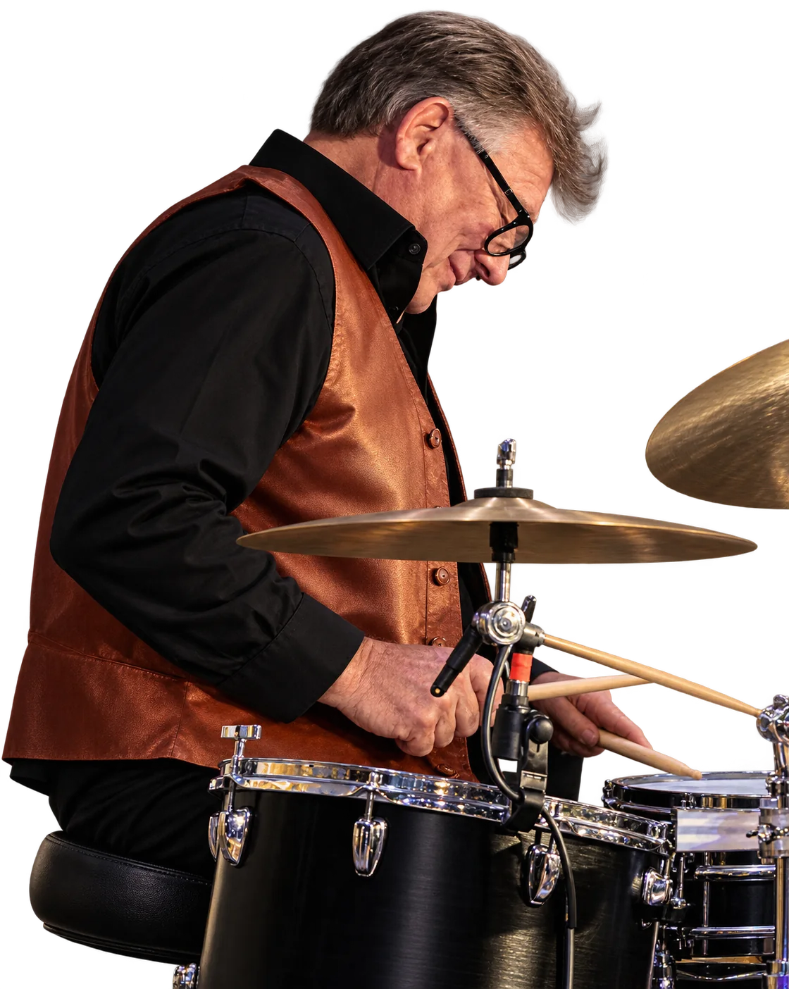 Ricky “Bam Bam” Dubra performing