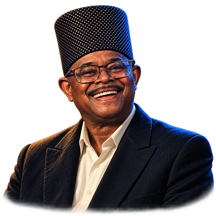 Illustrated portrait of Lil’ Ed Williams