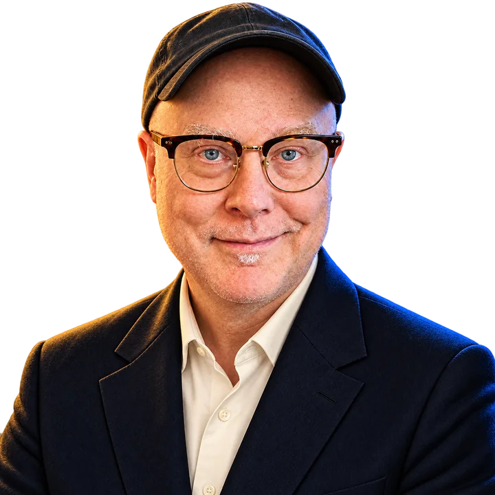 Illustrated portrait of Scott Dirks