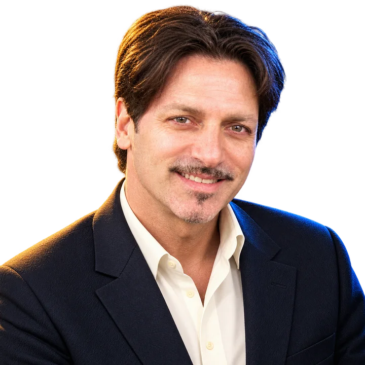 Illustrated portrait of Steve Bass